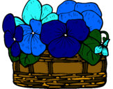 Dibujo Cesta de flores 12 pintado por jimana