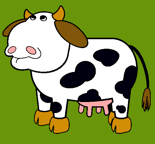 Vaca pensativa