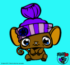 Dibujo Ratoncito Littlest Pet Shop pintado por albamontana