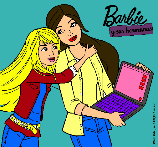 El nuevo portátil de Barbie