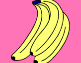 Dibujo Plátanos pintado por belen5