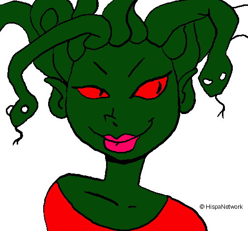 Mujer medusa