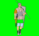 Dibujo Soldado romano pintado por francisco05