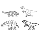 Dibujo Dinosaurios de tierra pintado por Crytius