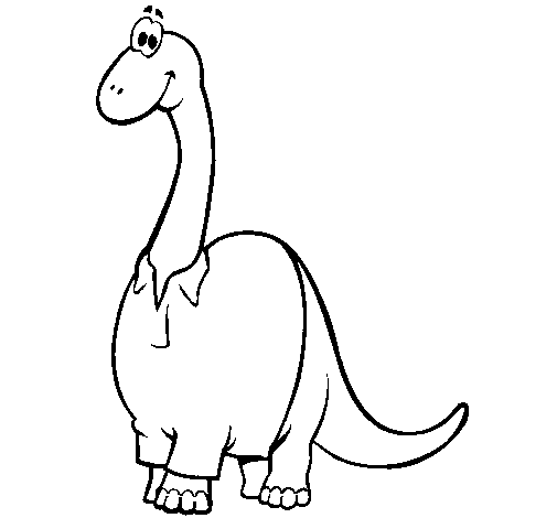 Diplodocus con camisa