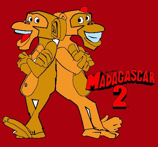 Madagascar 2 Manson y Phil 2