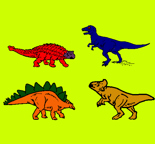 Dinosaurios de tierra