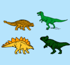 Dibujo Dinosaurios de tierra pintado por TadeoNehuen