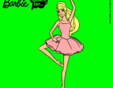 Dibujo Barbie bailarina de ballet pintado por bdggmop