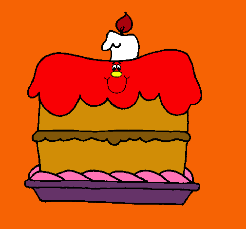 Pastel de cumpleaños