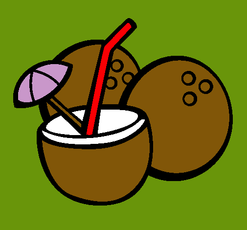 Cóctel de coco