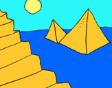 Dibujo Pirámides pintado por kiuhh7h7hh8h
