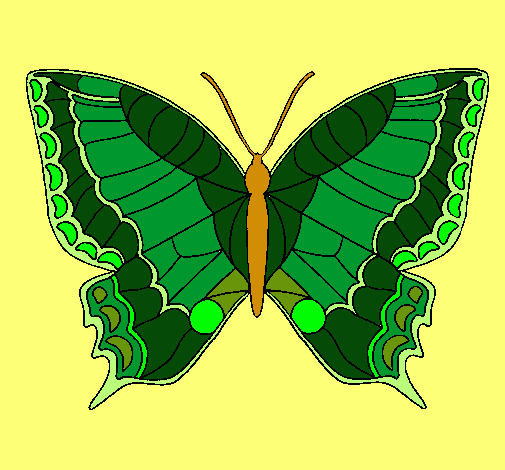 Dibujo Mariposa pintado por arocena