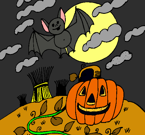 Paisaje de Halloween