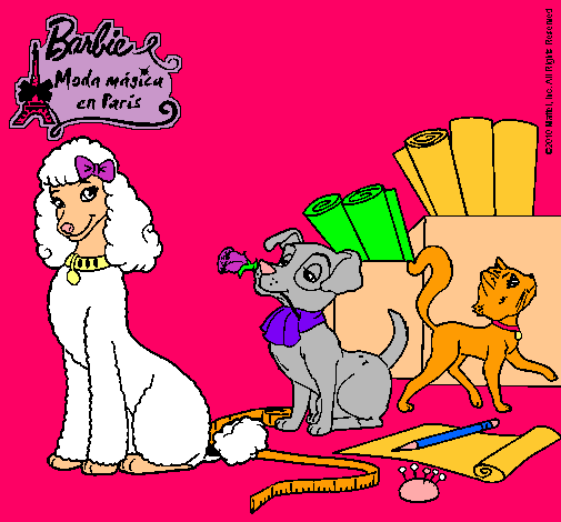 La mascota de Barbie