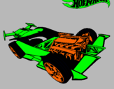 Dibujo Hot Wheels 9 pintado por auto