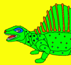 Dibujo Dinosaurio pintado por CHARLY6