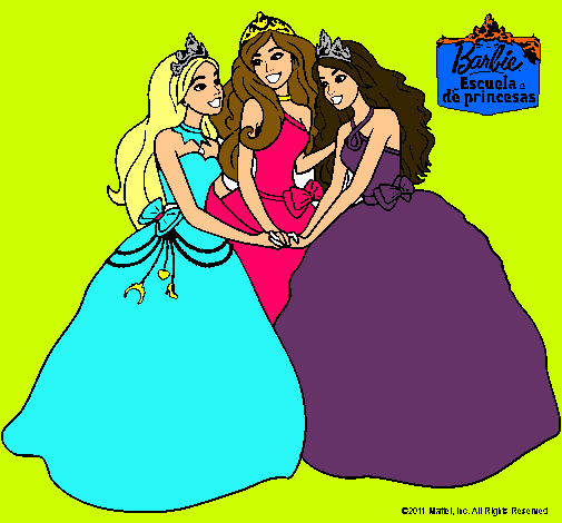 Barbie y sus amigas princesas