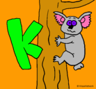 Dibujo Koala pintado por EDUARDDDDD