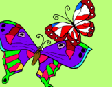 Dibujo Mariposas pintado por taniaojosb