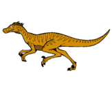 Dibujo Velociraptor pintado por opopp