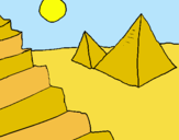Dibujo Pirámides pintado por alexgj00