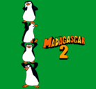 Dibujo Madagascar 2 Pingüinos pintado por Roochaah_C