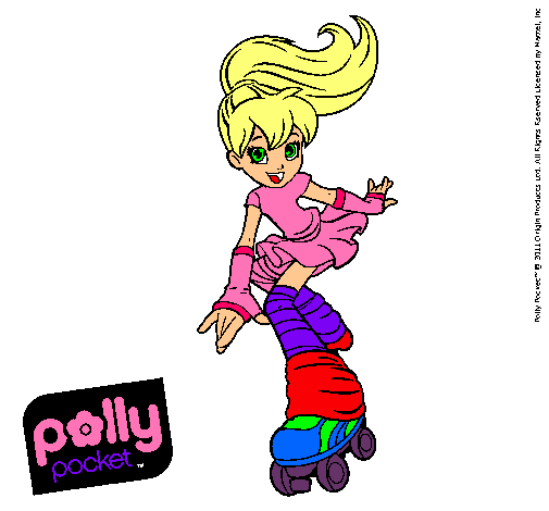 Dibujo Polly Pocket 1 pintado por jasmin550