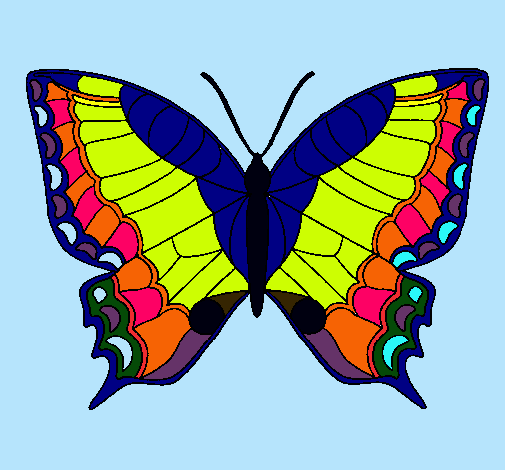 Dibujo Mariposa pintado por vapadica02