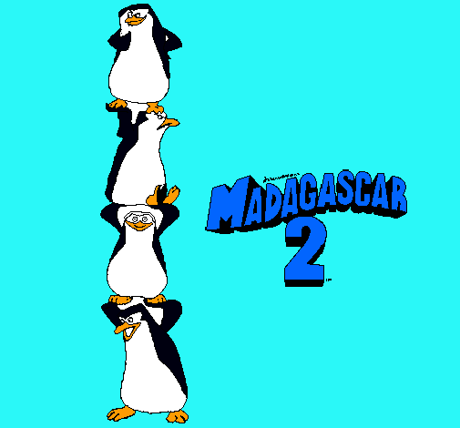 Madagascar 2 Pingüinos