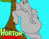 Dibujo Horton pintado por saramc