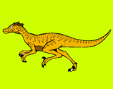 Dibujo Velociraptor pintado por enriquito