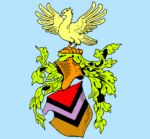 Escudo de armas y aguila 