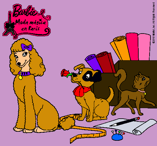 La mascota de Barbie