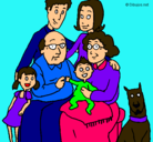 Dibujo Familia pintado por sirenia179