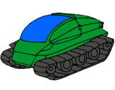 Dibujo Nave tanque pintado por hrvfhy