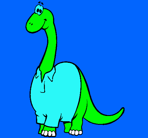 Diplodocus con camisa