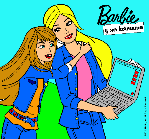 El nuevo portátil de Barbie