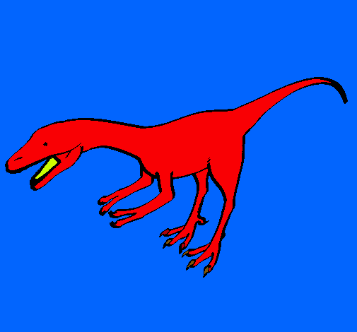 Dibujo Velociraptor II pintado por verbalkin