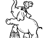 Dibujo Elefante pintado por Crytius