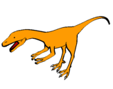 Dibujo Velociraptor II pintado por Giancarlo