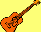 Dibujo Guitarra española II pintado por hectoryruth