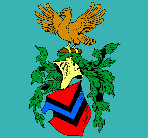 Escudo de armas y aguila 