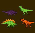 Dibujo Dinosaurios de tierra pintado por rogerramos
