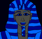 Dibujo Tutankamon pintado por 2284