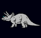 Dibujo Triceratops pintado por mateott