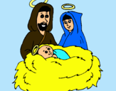 Dibujo Natividad pintado por jesusito23