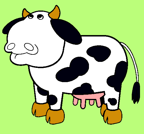 Vaca pensativa