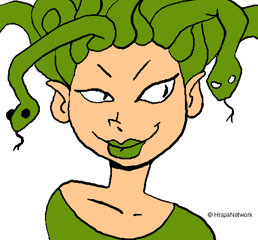 Mujer medusa