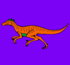 Dibujo Velociraptor pintado por cesar08